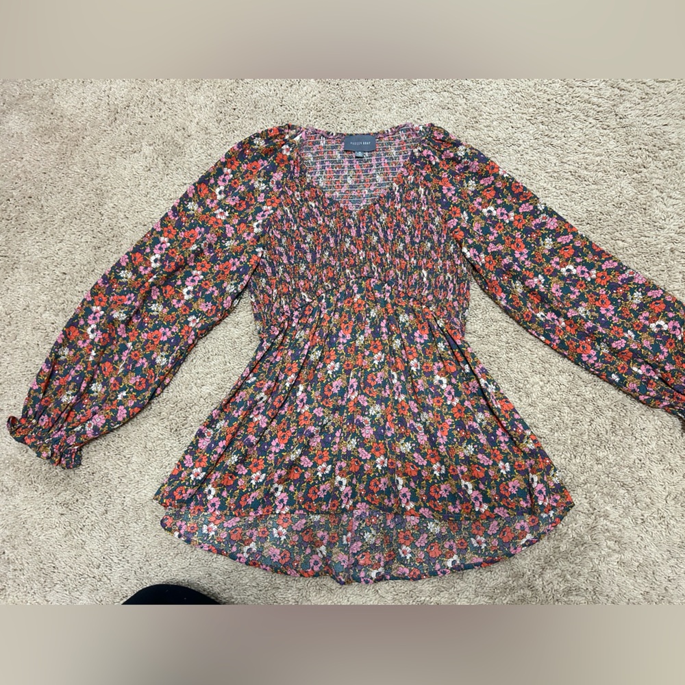 Floral Long Sleeve Blouse